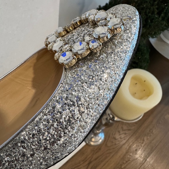 Kate Spade Silver Women's Flats with Jewels - Size 10 - Picture 10 of 10